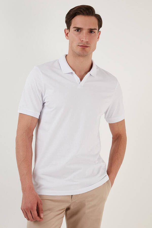 Slim Fit Cotton Polo T-Shirt 5902141 - 13