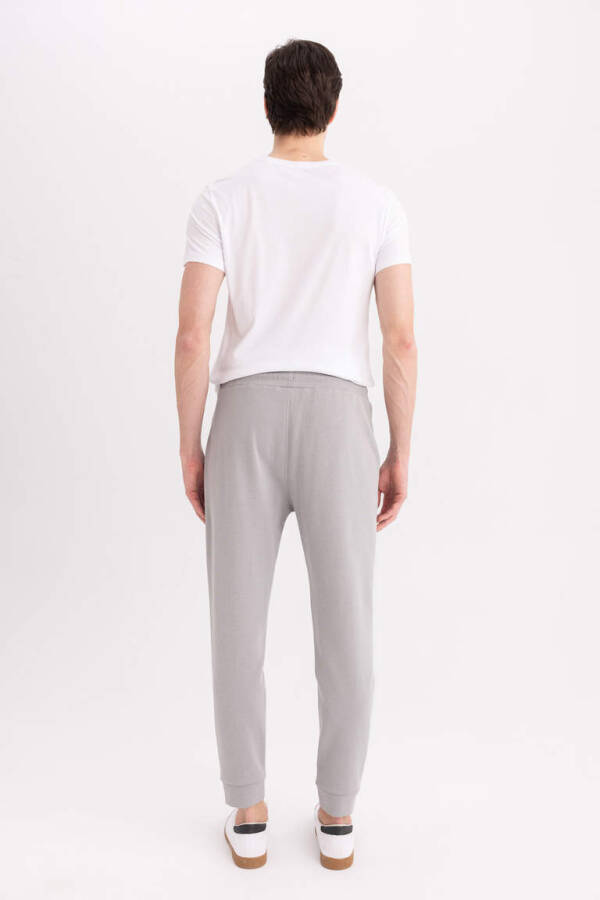 Slim Fit Jogger Eşofman Altı Gri - 6