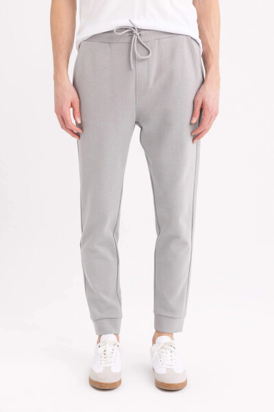 Slim Fit Jogger Pants Grey - 11