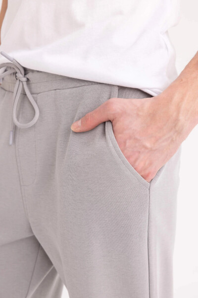 Slim Fit Jogger Pants Grey - 12