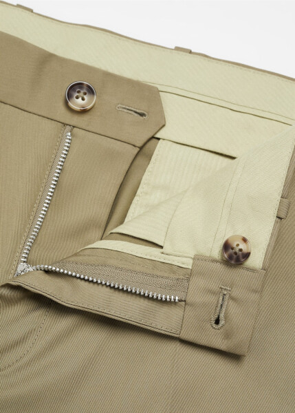 Slim fit lyocell trousers - 5