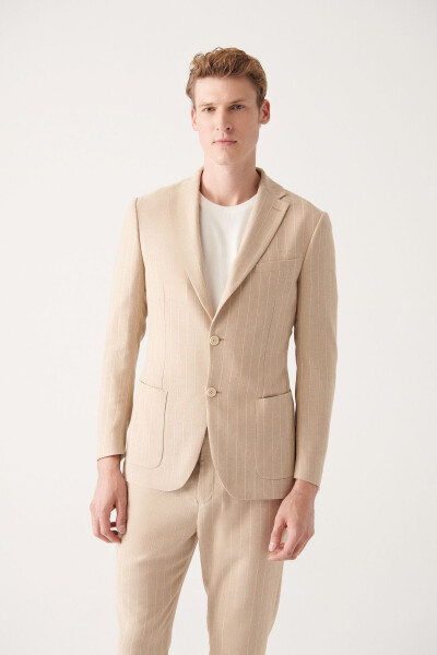 Slim Fit Narrow Cut Jacket - 1