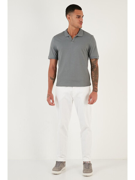 Slim Fit Pamuklu Polo Tişört 5902141 - 4