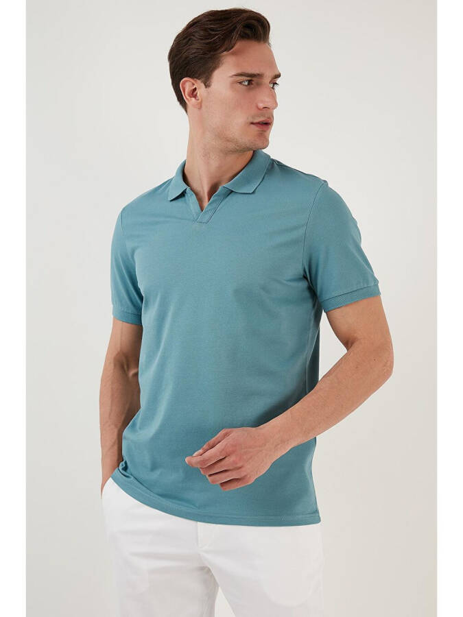 Slim Fit Pamuklu Polo Tişört 5902141 - 3