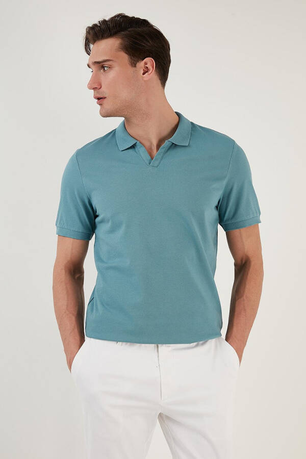 Slim Fit Pamuklu Polo Tişört 5902141 - 6