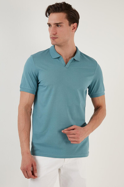 Slim Fit Pamuklu Polo Tişört 5902141 - 9