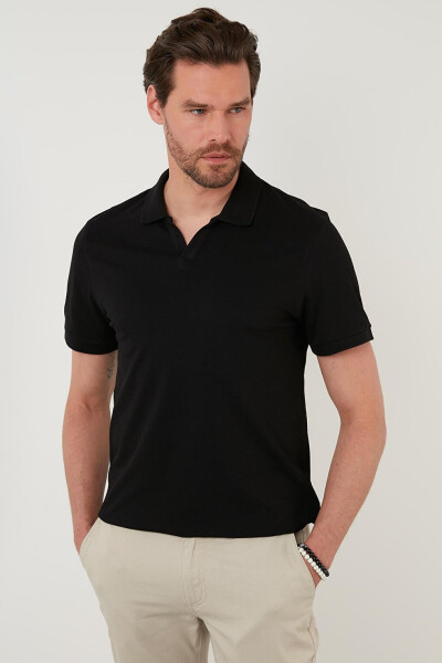 Slim Fit Paxta Polo Futbolka 5902141 - 3