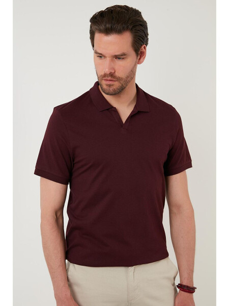 Slim Fit Paxta Polo Ko'ylak 5902141 - 3