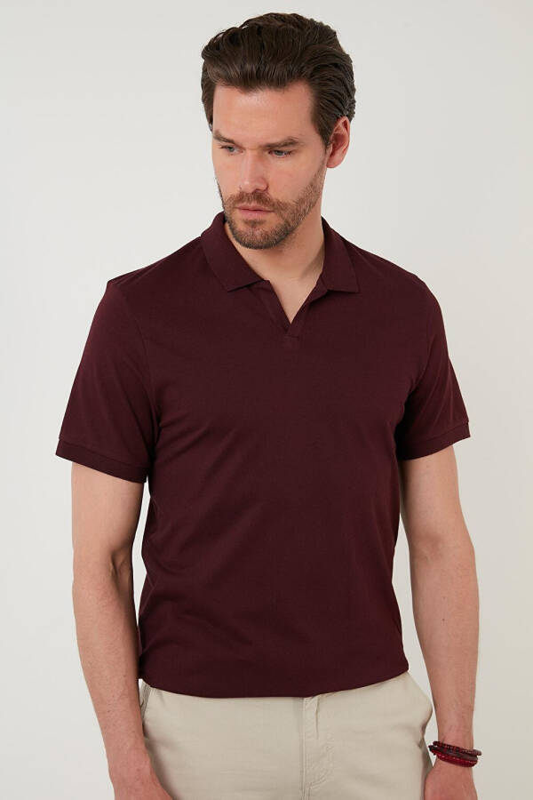 Slim Fit Paxta Polo Ko'ylak 5902141 - 10