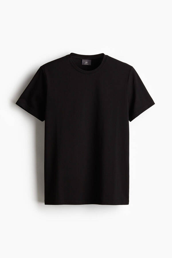 Slim Fit Pima Cotton T-Shirt - 4