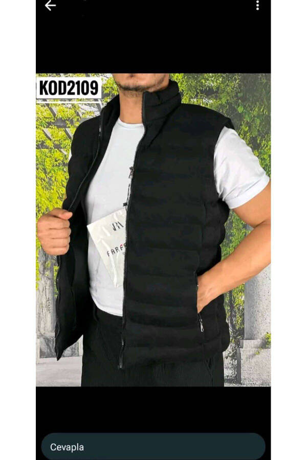 Slim Fit Vest (M, 6'0'' Height, 176 lbs) - 1