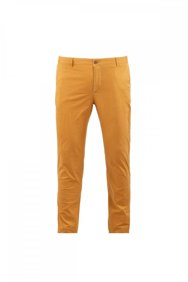 Slim Fit Yandan Cepli Chino Pantolon - 1