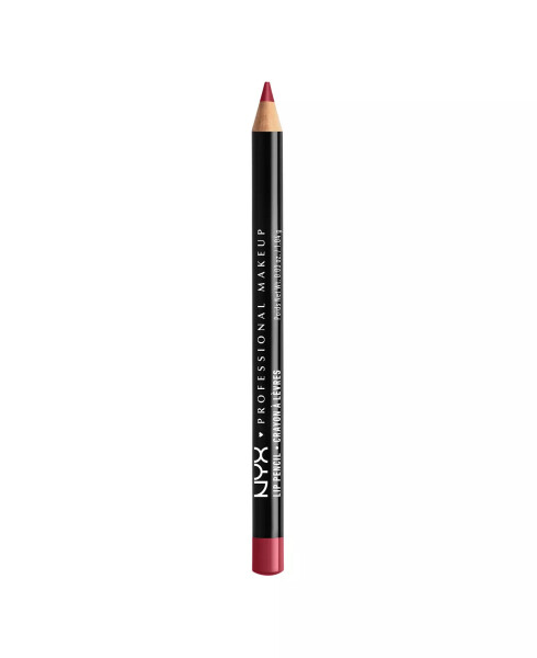 Slim Lip Pencil Creamy Long-Lasting Lip Liner Burgundy - 2