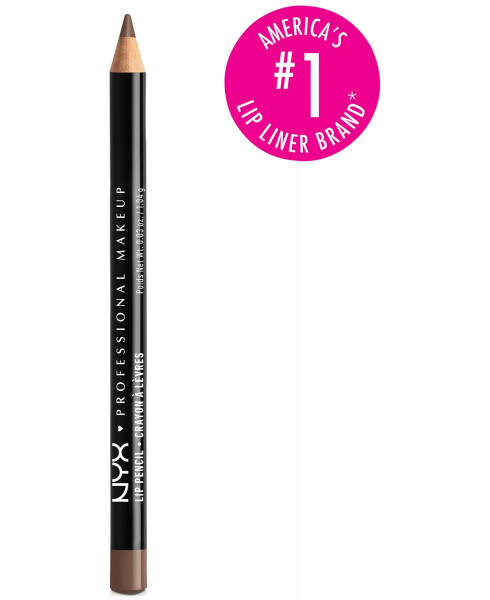 Slim Lip Pencil Creamy Long-Lasting Lip Liner Espresso - 1