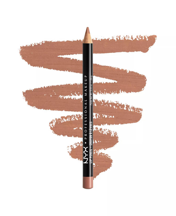 Slim Lip Pencil Creamy Long-Lasting Lip Liner Natural - 10