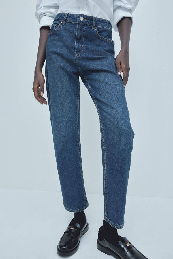 Slim Mom High Ankle Jeans - 2