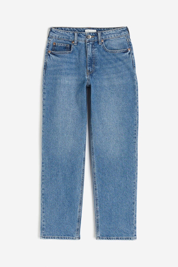 Slim Straight High Ankle Jeans - 3