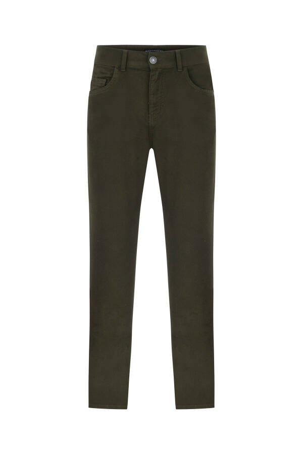 Slim Straight Trousers - 7