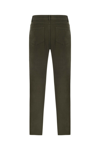 Slim Straight Trousers - 4