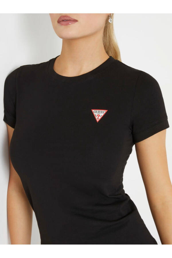 Small Triangle Logo Stretch T-shirt - 4