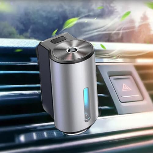 Smart Car Air Freshener With Three Adjustable, Aromatizante para Carro Inteligente Intelligent Car Aroma (Diffuser+3pcs men's) - 2