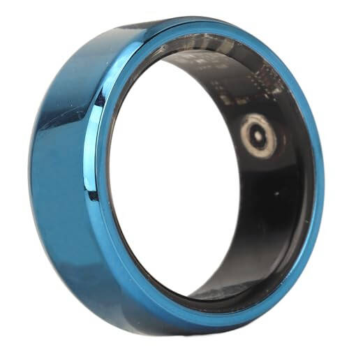 Smart Ring Health, IP68 Waterproof Sleep Quality Monitoring Fitness Smart Ring, Ceramic Stainless Magic Wearable Device Universal Ring for iOS and for Android - 1