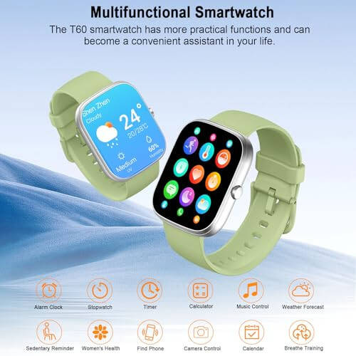 Smart Watch for Men Women (Answer/Make Call), 2024 HD 1.91