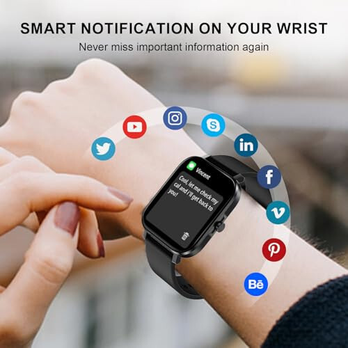 Smart Watch for Men Women SmartWatch 1.83