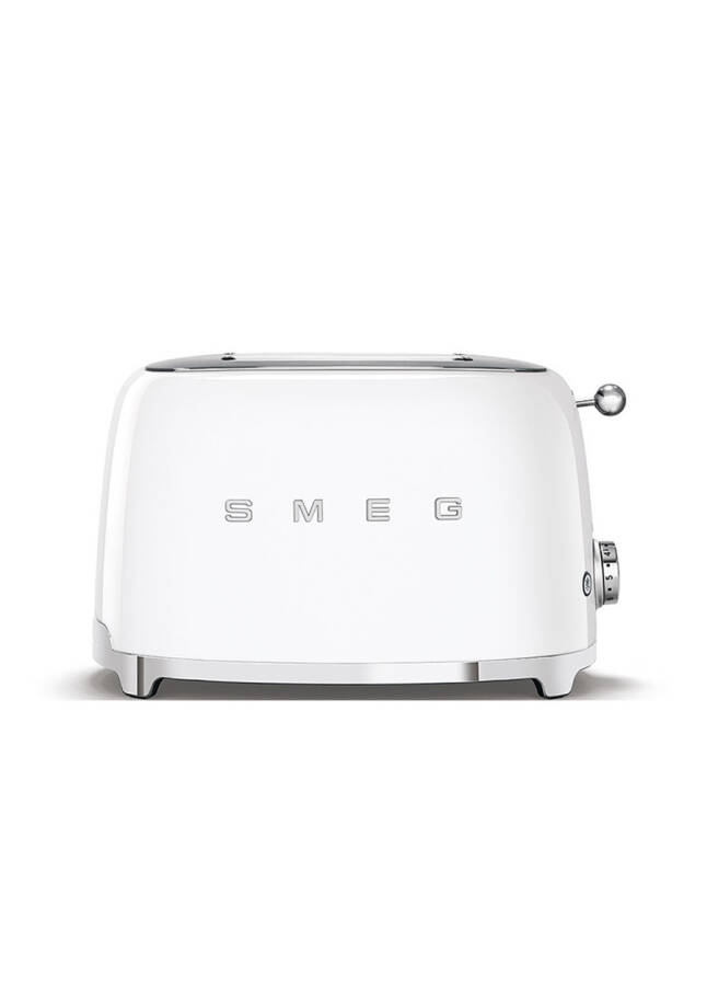 SMEG 50-yillardan qaytib kelgan Retro TSF01WHEU Oq 2X Non Qovurish Mashinasi - 5