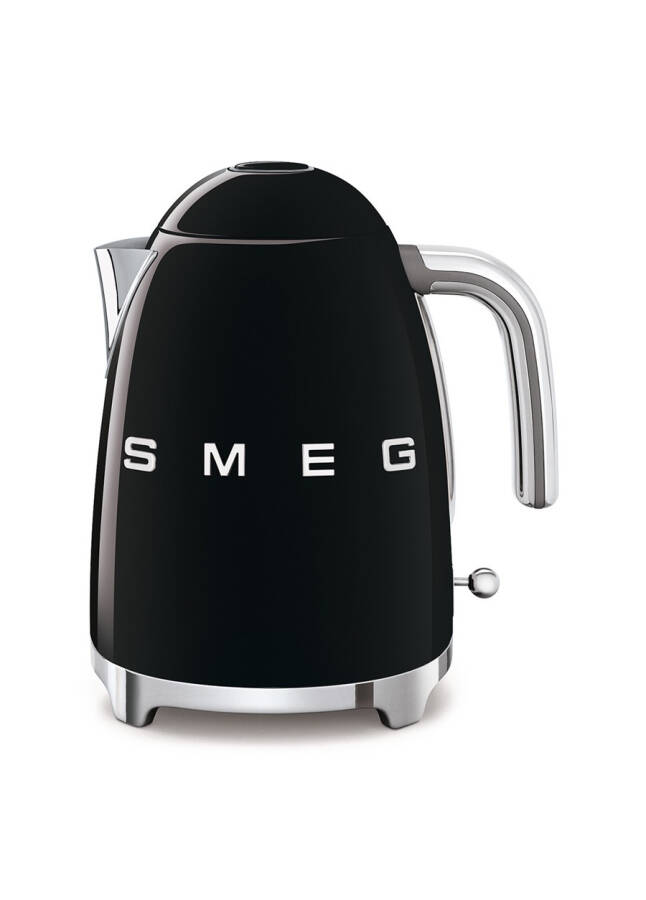 SMEG 50'ler Tarzı Retro KLF03BLEU Siyah Su Isıtıcı - 4