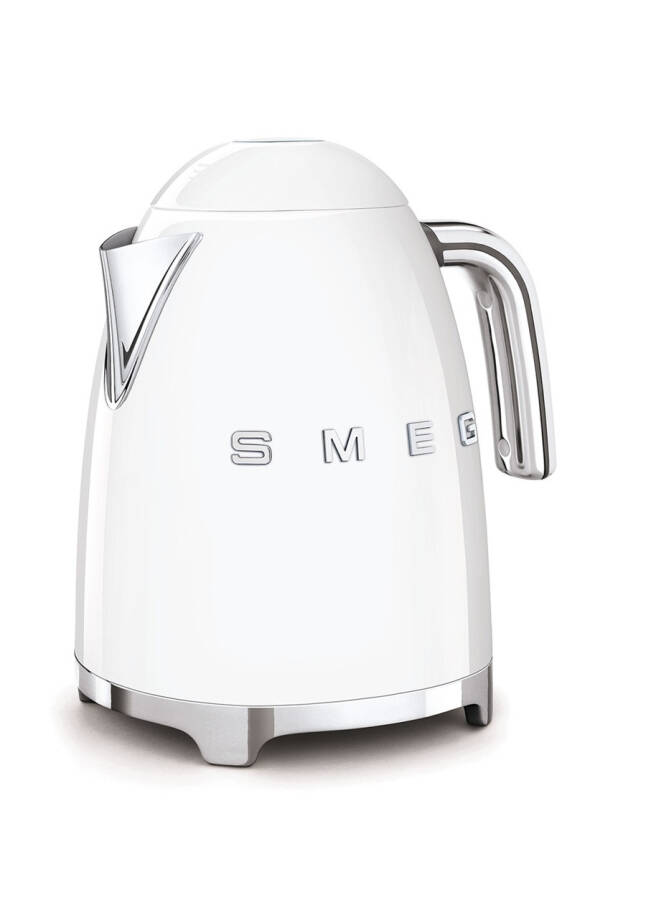 SMEG 50'ler Tarzı Retro KLF03WHEU Beyaz Kettle - 7