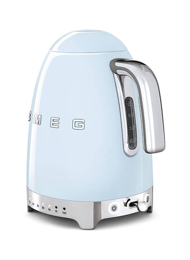 SMEG 50'ler Tarzı Retro KLF04PBEU Pastel Mavi Isı Ayarlı Kettle - 2