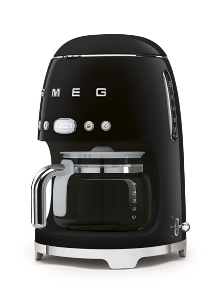 SMEG 50's Style Retro Black DCF02BLEU Filter Coffee Machine - 2