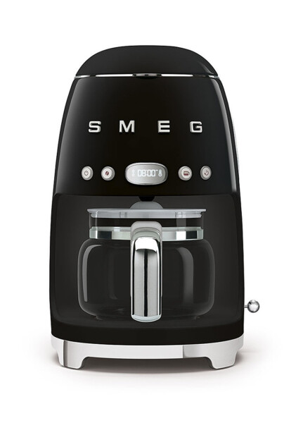 SMEG 50's Style Retro Black DCF02BLEU Filter Coffee Machine - 5