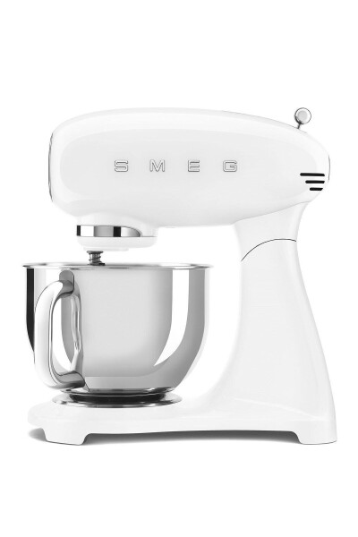 SMF03WHEU Retro 4.8 Litre White Stand Mixer - 1