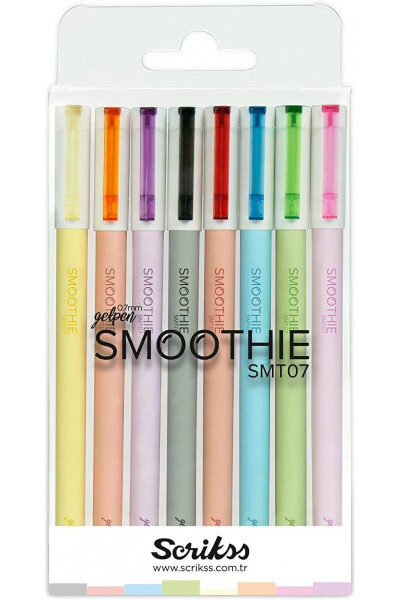 Smoothie 8-Piece Gel Pen Set - 15