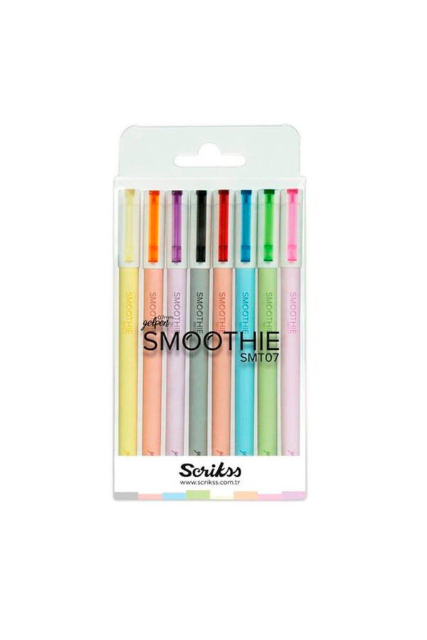 Smoothie 8-Piece Gel Pen Set - 6