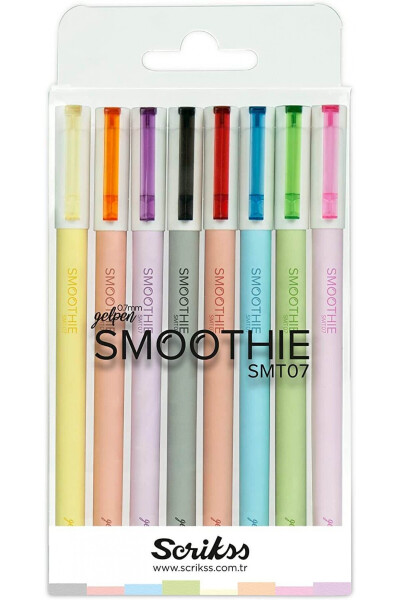 Smoothie 8-Piece Gel Pen Set - 17