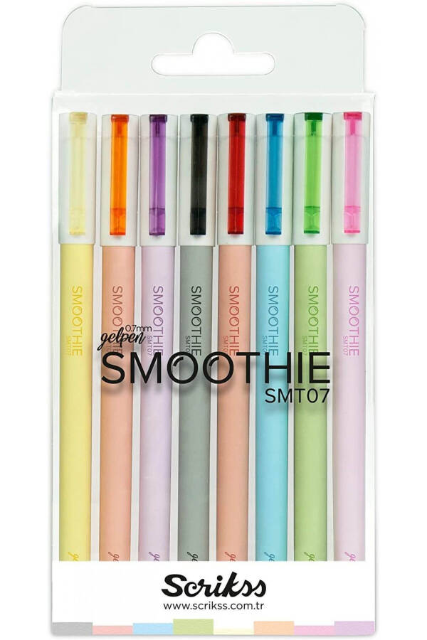 Smoothie 8-Piece Gel Pen Set - 17