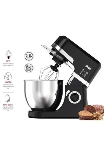 SMX-2769 Stand Mixer 1300 Watt 6 L - 8