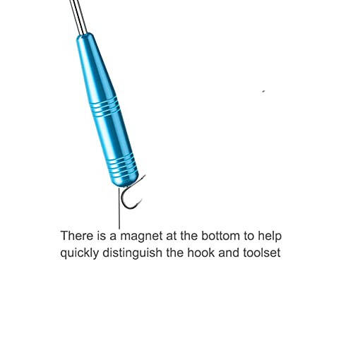 Сниматель рыболовных крючков, 2 шт. Быстрый съемник рыболовных крючков, Инструмент для снятия крючков с безопасным извлечением для рыбалки - 5