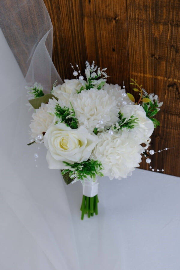 Snowflake Bridal Bouquet - 2