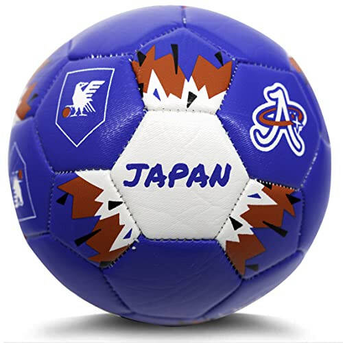 Soccer Ball World Cup 2022, Mini Size 2 Skills Ball, Leather Game Ball, Indoor & Outdoor, Kids, Adults, Collector & Game Quality - 1