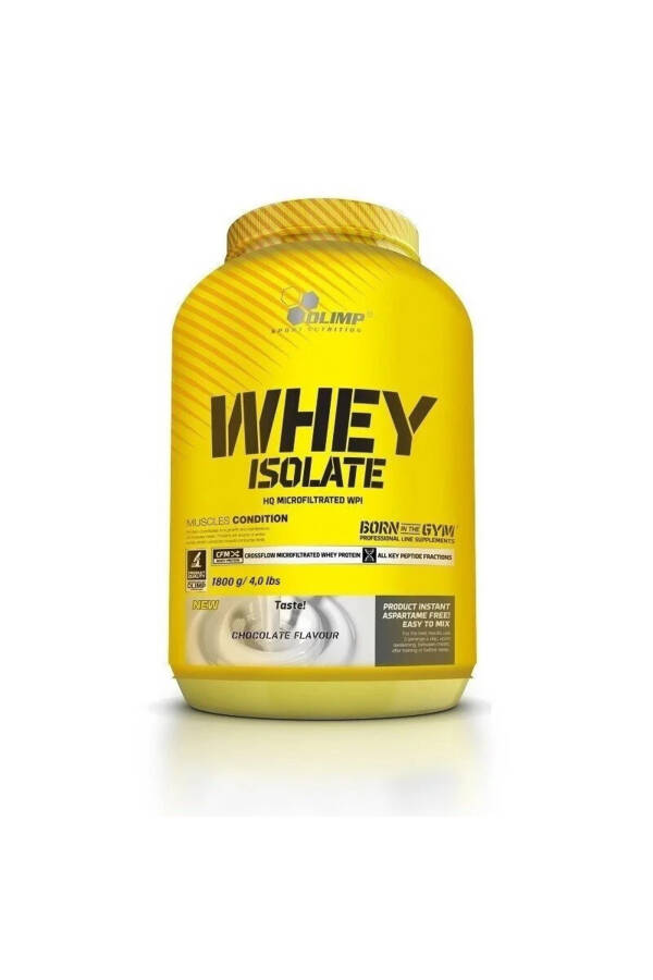 Sof Whey Protein Izolati 1800 Gr Shokolad Ta'mli Protein Kuni Izolati Muskul O'stirish - 14