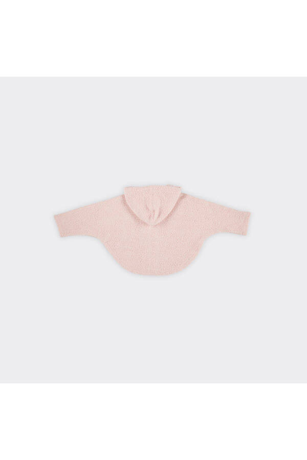 Soft textured, zippered baby girl sweatshirt - 5