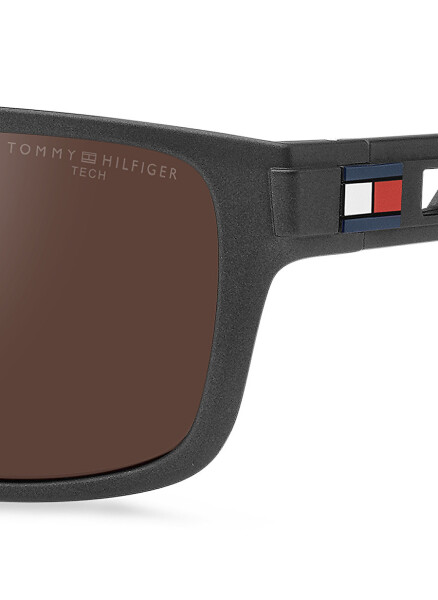 Солнцезащитные очки Tommy Hilfiger для мужчин, серебро, 2054164WC55TI - 4