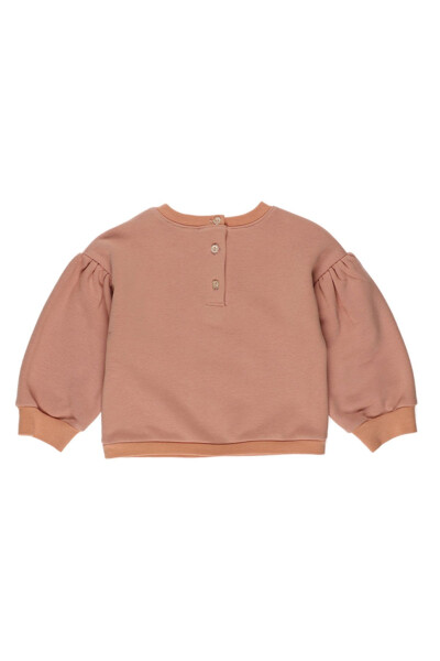 Somon Sweatshirt, Kız Bebek Baskı Detaylı - 2