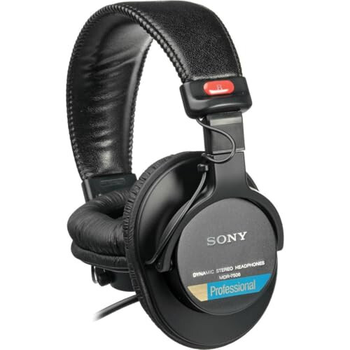 Sony MDR7506 Profesyonel Büyük Diyafram Kulaklık - 1