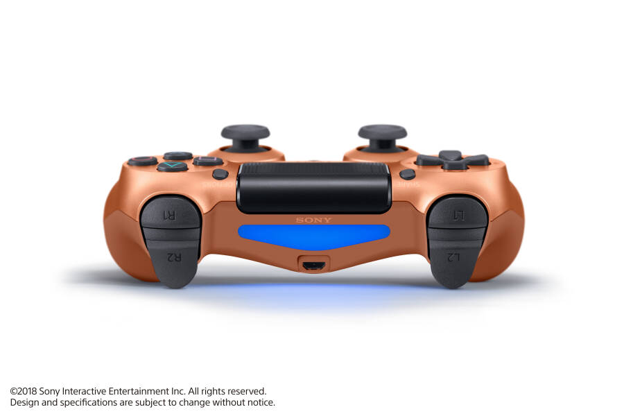 Sony PlayStation 4, DualShock 4 Controller, Metallic Copper - 2