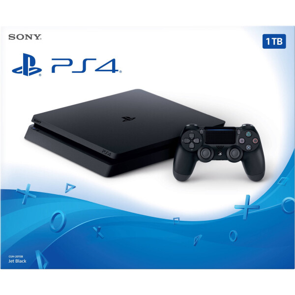 Sony PlayStation 4 Slim 1TB O'yin Konsoli, Qora, CUH-2115B - 2